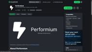 Performium is a light-weight fabric-based performance modpack (Image via Modrinth/Membercat Studios)